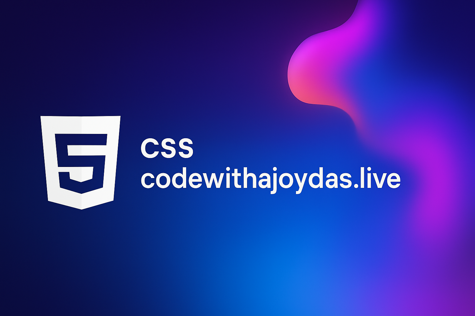 css.codewithajoydas.live | Codewithajoydas
